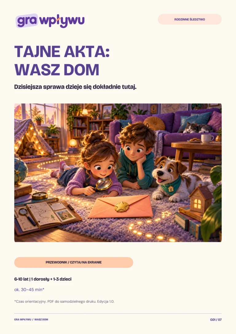 Tajne Akta: Wasz Dom — okładka przewodnika PDF
